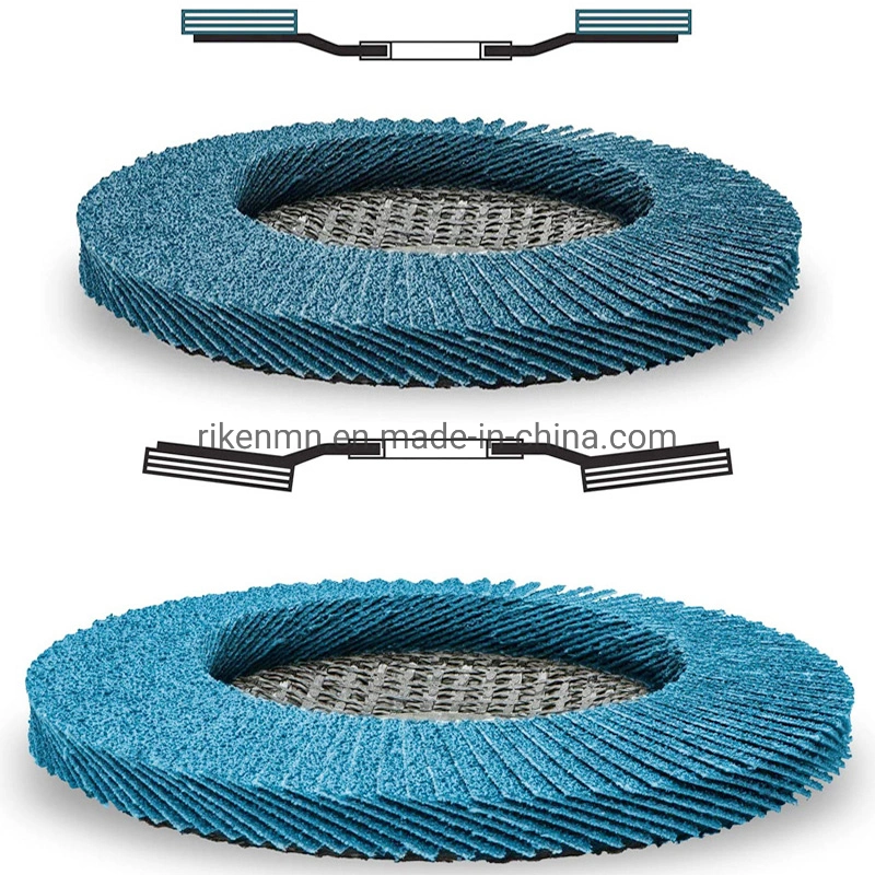 Ceramic Flap Discs Metal Grinding Wheel Stainless Steel Polishing Disc