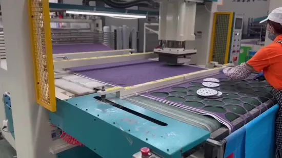 150mm ハリケーン パープル サンディングペーパー サンドペーパー ディスク 6インチ オービタルサンダー用