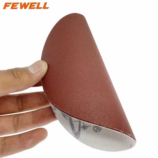 150 ミリメートル 6 ' ' レッド 240 グリットサンディングディスク研磨ツール防水サンドペーパーステンレス鋼木材の研磨と研削用