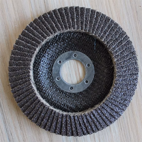 4.5' ' 115mm グリット 40 フラップディスク、金属ステンレス鋼、酸化アルミニウムジルコニアセラミック用